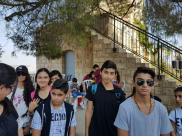 صور: ابناء الكنيسة الارثوذكسية من يافا في زيارة لجبل طابور 